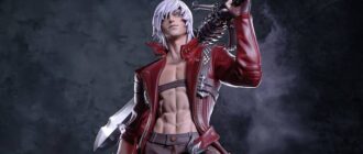 Dante DMC3 от Bulkamancer Sculpts 3D модель масштаб 1-8 с плащом